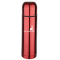 24 Oz. Vacuum Bullet Bottle with Red Coating
